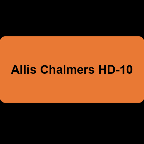 Allis Chalmers HD-10